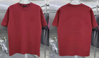 Chrome Hearts Short Round Collar T-shirt S-XXL (7)