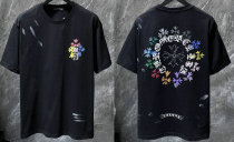 Chrome Hearts Short Round Collar T-shirt S-XL (27) Chrome Hearts Short Round Collar T-shirt S-XL (27)