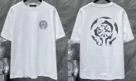 Chrome Hearts Short Round Collar T-shirt S-XL (42)