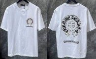 Chrome Hearts Short Round Collar T-shirt S-XL (32)