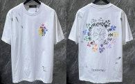 Chrome Hearts Short Round Collar T-shirt S-XL (26)