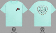 Chrome Hearts Short Round Collar T-shirt S-XXL (15)