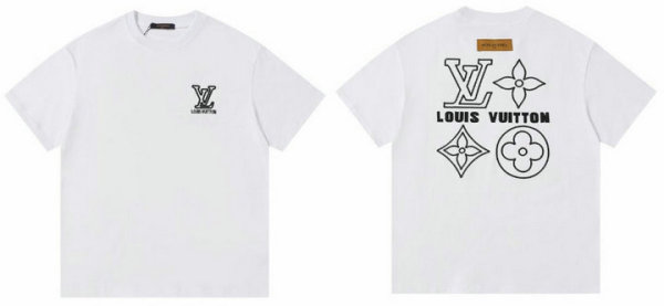 LV Short Round Collar T-shirt S-XXL (31)