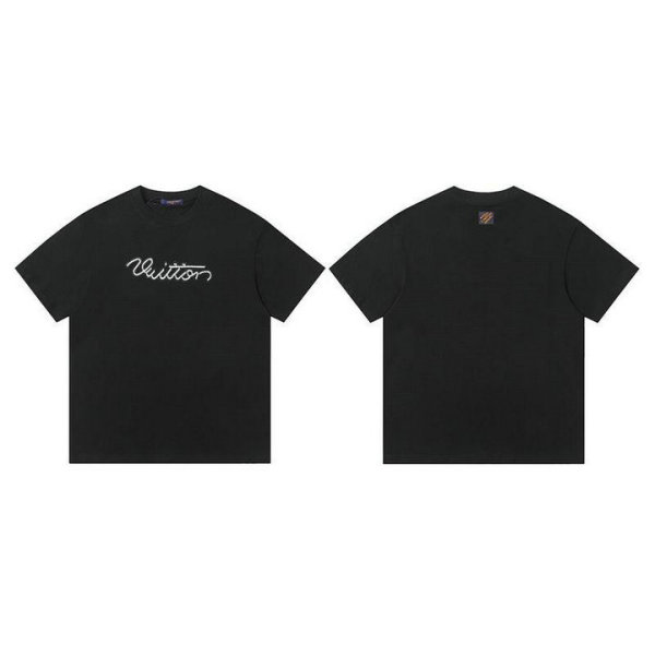 LV Short Round Collar T-shirt S-XXL (58)