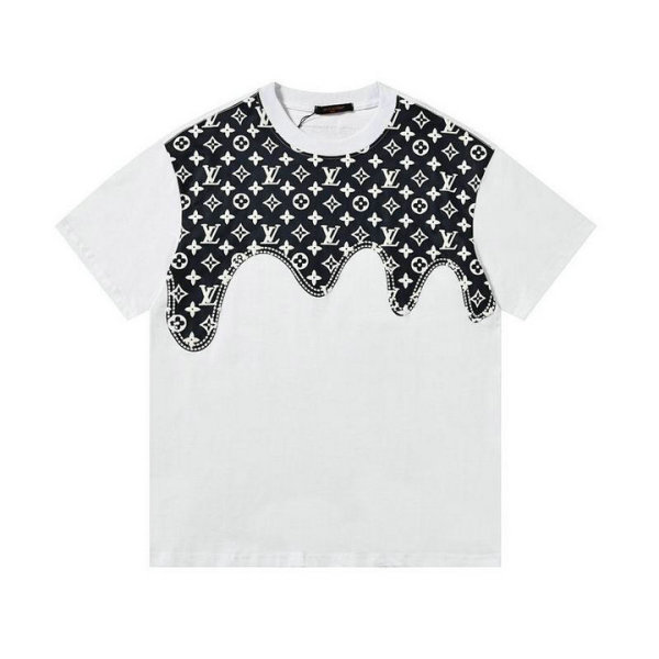 LV Short Round Collar T-shirt S-XXL (44)