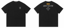 LV Short Round Collar T-shirt S-XXL (37) LV Short Round Collar T-shirt S-XXL (37)