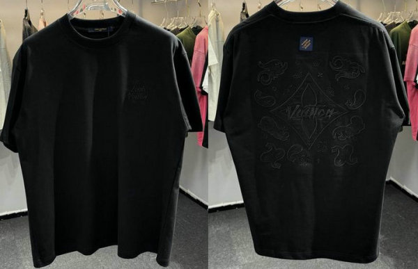 LV Short Round Collar T-shirt S-XXL (68)