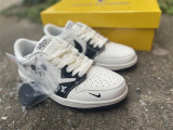 Perfect Air Jordan 1 Low GS (6)