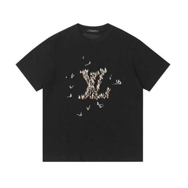 LV Short Round Collar T-shirt S-XXL (34)