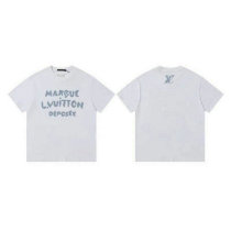 LV Short Round Collar T-shirt S-XXL (39) LV Short Round Collar T-shirt S-XXL (39)