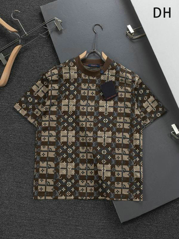 LV Short Round Collar T-shirt S-XXL (72)