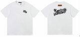 LV Short Round Collar T-shirt S-XXL (48)