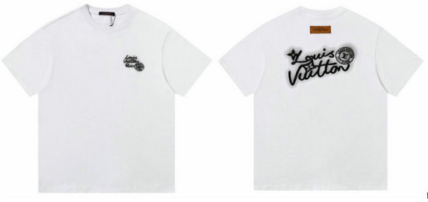 LV Short Round Collar T-shirt S-XXL (48)