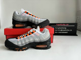 Authentic Nike Air Max 95 Black/Bright Mandarin