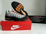 Authentic Nike Air Max 95 Black/Bright Mandarin