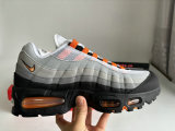 Authentic Nike Air Max 95 Black/Bright Mandarin