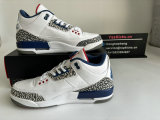 Authentic Air Jordan 3 True Blue