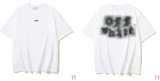 OFF-WHITE short round collar T-shirt S-XL (282)