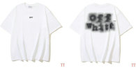 OFF-WHITE short round collar T-shirt S-XL (282)