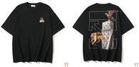 OFF-WHITE short round collar T-shirt S-XL (277)
