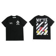 OFF-WHITE short round collar T-shirt XXS-XL (1)