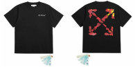 OFF-WHITE short round collar T-shirt S-XXXL (7)