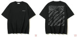 OFF-WHITE short round collar T-shirt S-XL (261)