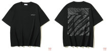 OFF-WHITE short round collar T-shirt S-XL (261) OFF-WHITE short round collar T-shirt S-XL (261)