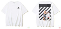 OFF-WHITE short round collar T-shirt S-XL (266) OFF-WHITE short round collar T-shirt S-XL (266)