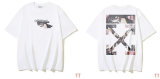 OFF-WHITE short round collar T-shirt S-XL (280)