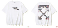 OFF-WHITE short round collar T-shirt S-XL (280)