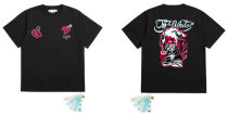 OFF-WHITE short round collar T-shirt S-XXXL (18) OFF-WHITE short round collar T-shirt S-XXXL (18)