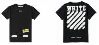OFF-WHITE short round collar T-shirt XS-XL (3)