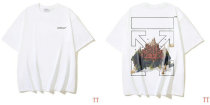 OFF-WHITE short round collar T-shirt S-XL (248) OFF-WHITE short round collar T-shirt S-XL (248)