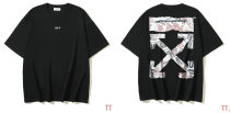 OFF-WHITE short round collar T-shirt S-XL (259) OFF-WHITE short round collar T-shirt S-XL (259)