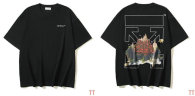OFF-WHITE short round collar T-shirt S-XL (249)