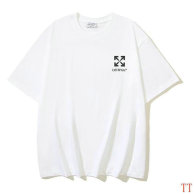 OFF-WHITE short round collar T-shirt S-XL (245)