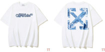 OFF-WHITE short round collar T-shirt S-XL (240) OFF-WHITE short round collar T-shirt S-XL (240)