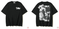 OFF-WHITE short round collar T-shirt S-XL (255)