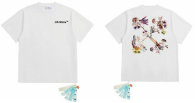OFF-WHITE short round collar T-shirt S-XXXL (6)