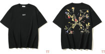 OFF-WHITE short round collar T-shirt S-XL (265) OFF-WHITE short round collar T-shirt S-XL (265)