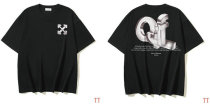 OFF-WHITE short round collar T-shirt S-XL (269) OFF-WHITE short round collar T-shirt S-XL (269)