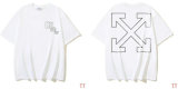 OFF-WHITE short round collar T-shirt S-XL (272)