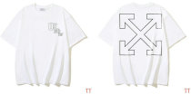 OFF-WHITE short round collar T-shirt S-XL (272) OFF-WHITE short round collar T-shirt S-XL (272)