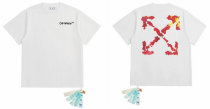 OFF-WHITE short round collar T-shirt S-XXXL (8) OFF-WHITE short round collar T-shirt S-XXXL (8)