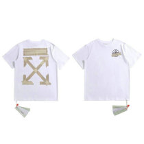 OFF-WHITE short round collar T-shirt S-XXXL (22) OFF-WHITE short round collar T-shirt S-XXXL (22)