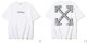 OFF-WHITE short round collar T-shirt S-XL (278)