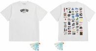OFF-WHITE short round collar T-shirt S-XXXL (13)