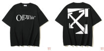 OFF-WHITE short round collar T-shirt S-XL (253) OFF-WHITE short round collar T-shirt S-XL (253)