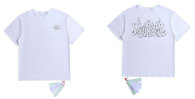 OFF-WHITE short round collar T-shirt S-XXXL (1)